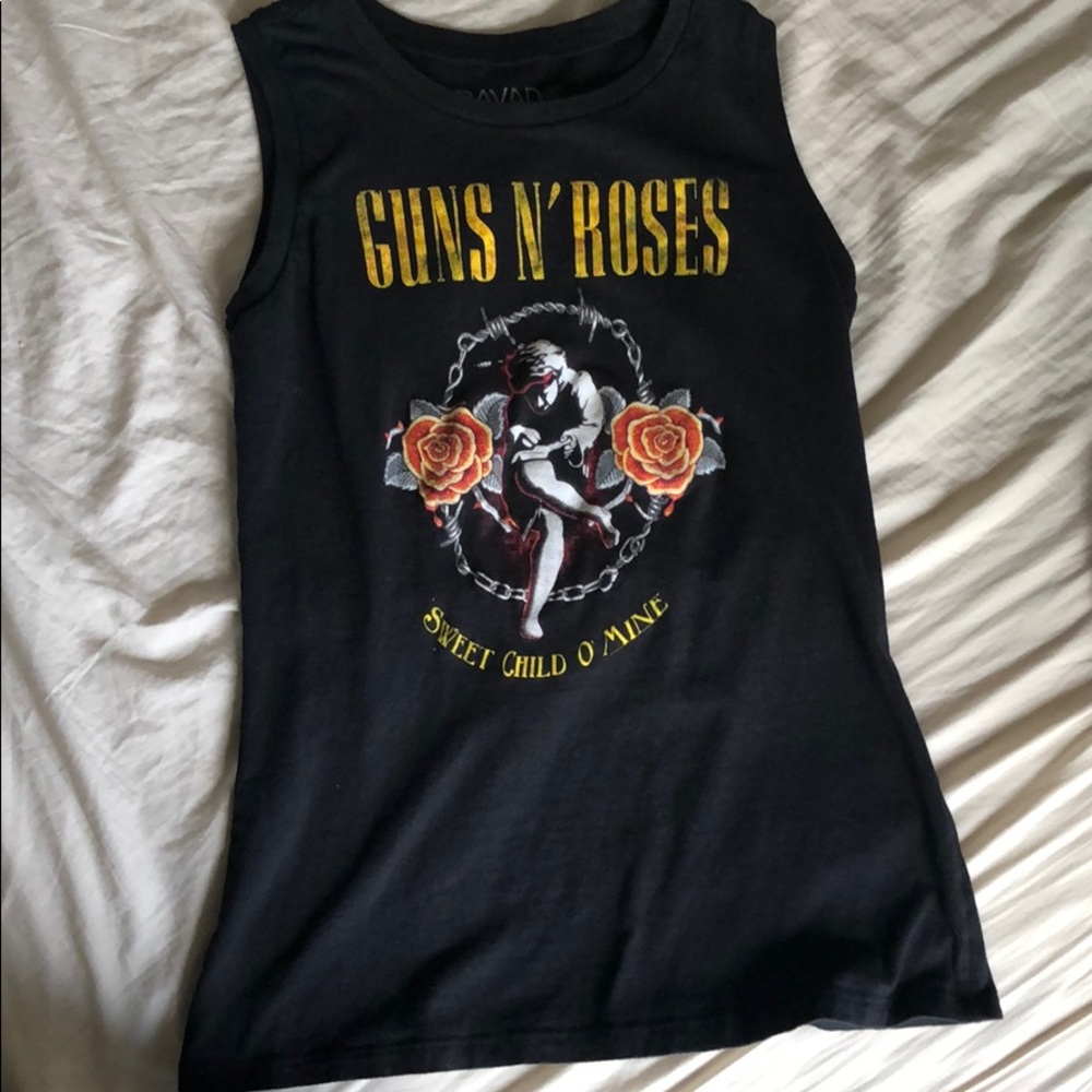 Band tank top